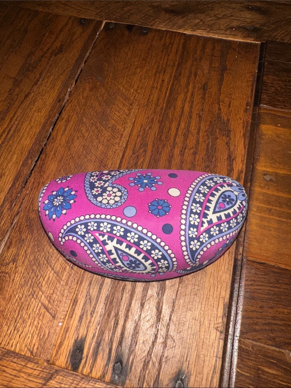 Vera Bradley Pink Paisley Hard Sunglass Case